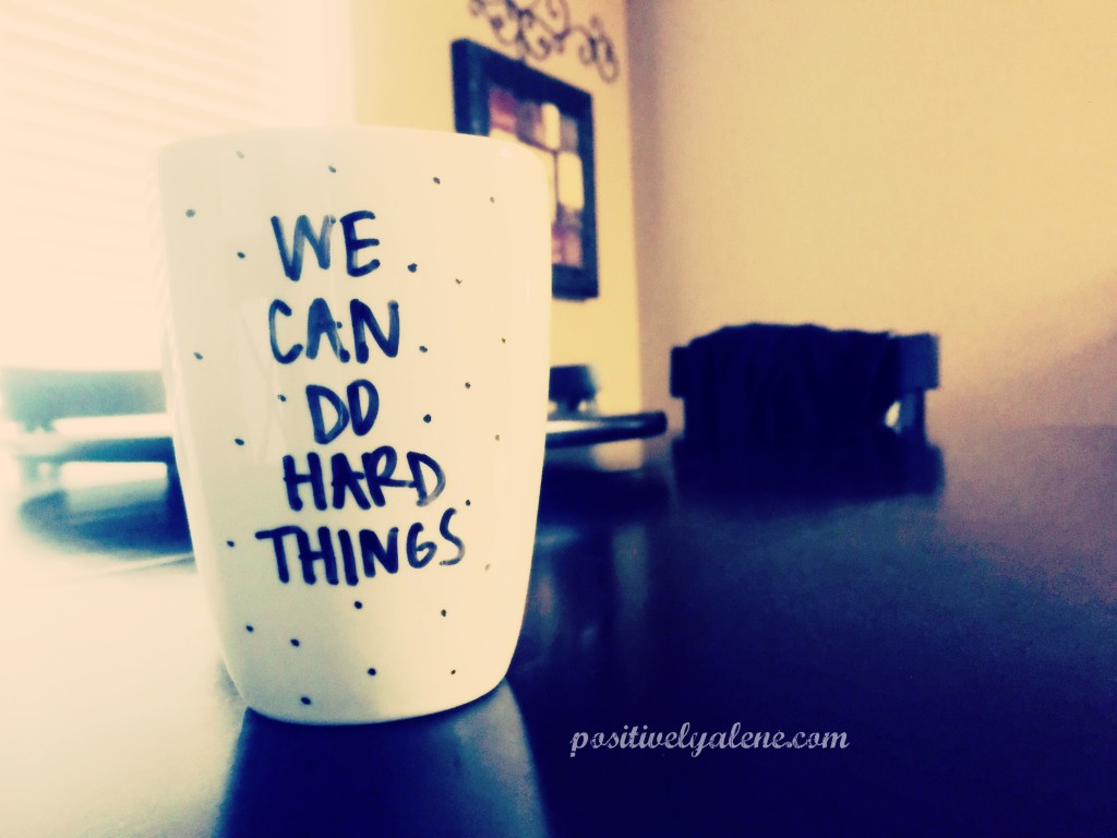 do hard things mug